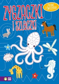 Zygzaczki i szlaczki niebieskie -  - książka