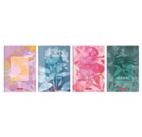 Brulion Herlitz Standard Blossom A5/96k kratka z marginesem, 1 szt -  - książka