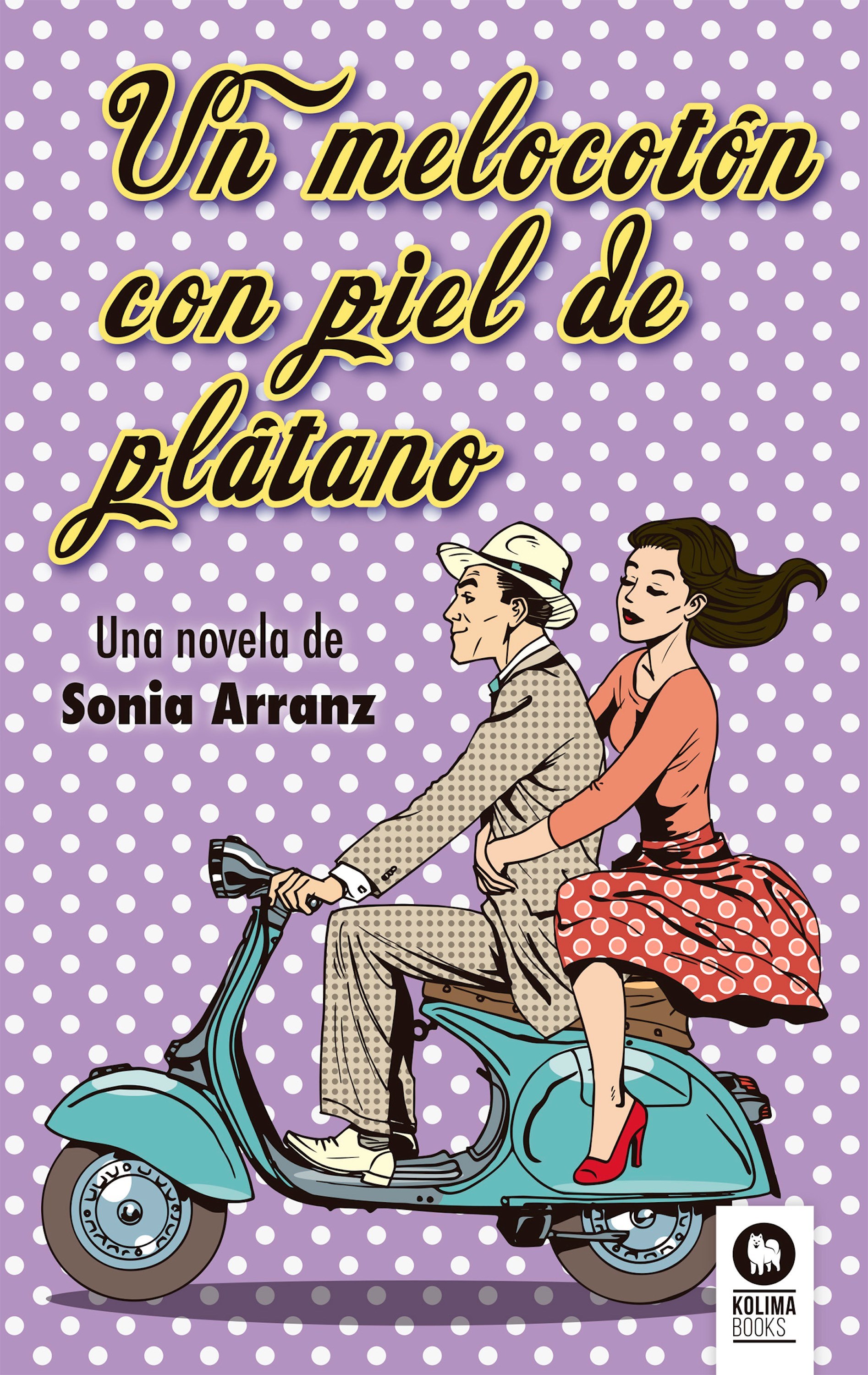 Un melocotón con piel de plátano