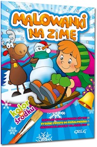 Malowanki na zimę -  - książka