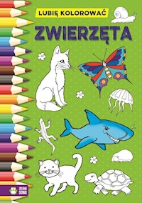 Zwierzęta Lubię kolorować -  - książka
