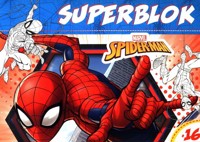 Superblok Marvel Spider-Man z naklejkami -  - książka