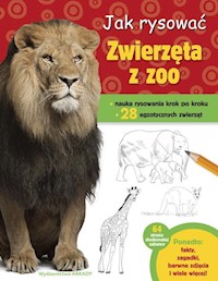 Jak rysować Zwierzęta z zoo - Cuddy Robin - książka