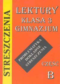 Lektury klasa 3B gimnazjum - Kulikowska Jolanta - książka