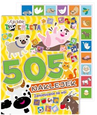 A ja lubię zwierzęta. 505 naklejek. Zamieszanie na wsi -  - książka