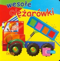 Wesołe ciężarówki Przesuwanki -  - książka