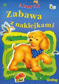 Azorek Zabawa z naklejkami -  - książka