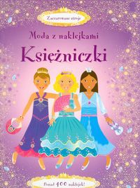 Moda z naklejkami Księżniczki - Watt Fiona - książka