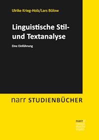 Linguistische Stil- und Textanalyse - Ulrike Krieg-Holz - ebook