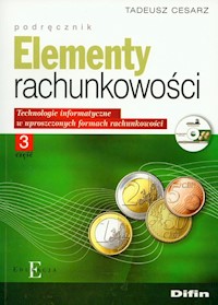 Elementy rachunkowości część 3 podręcznik + CD - Cesarz Tadeusz - książka