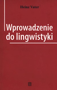 Wprowadzenie do lingwistyki - Vater Heinz - książka