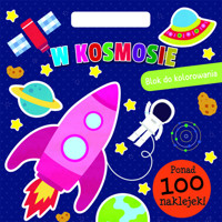 Blok do kolorowania W kosmosie -  - książka