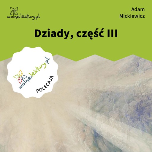 Okładka książki Dziady, część III