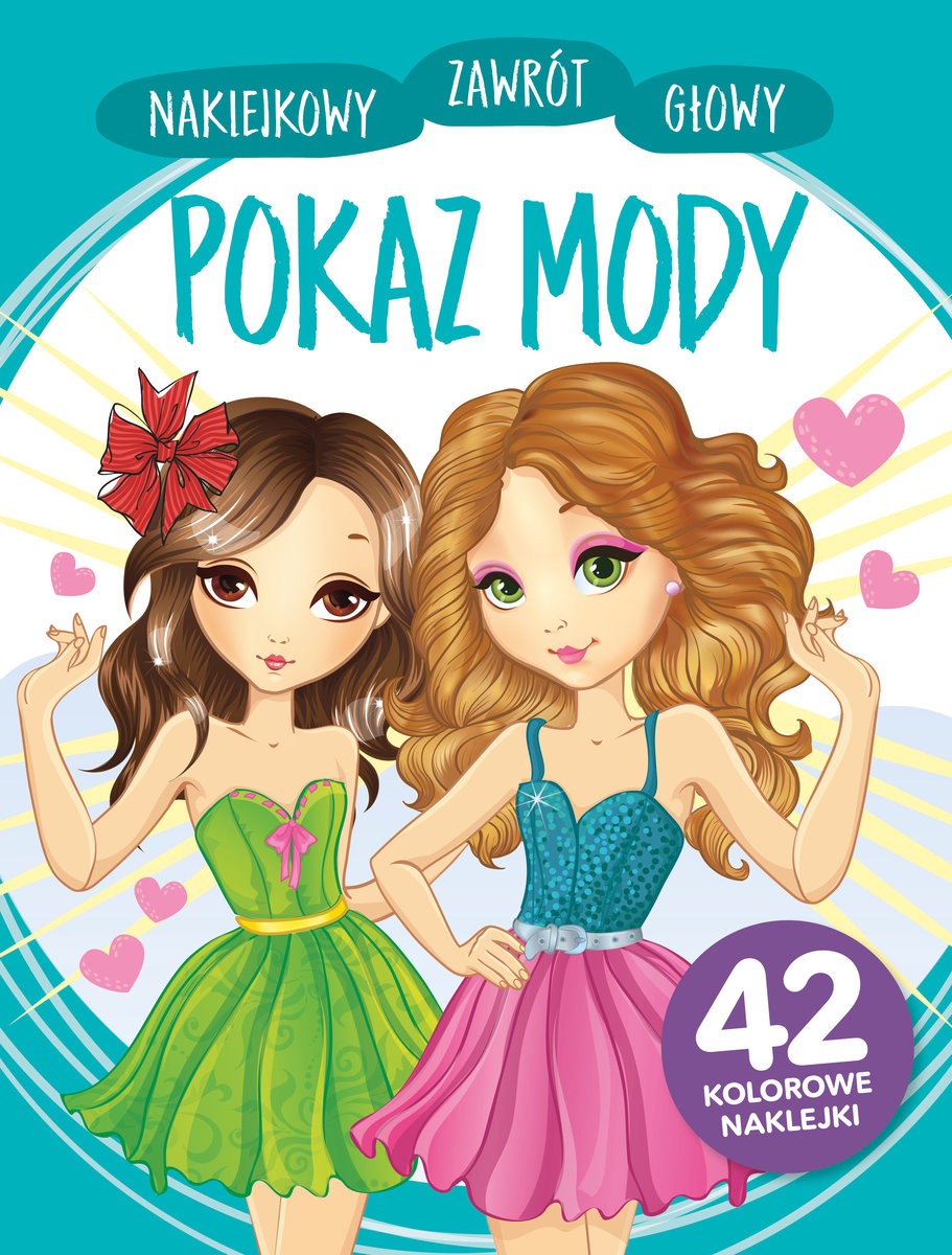 Naklejkowy zawrót głowy. Pokaz mody - Wiśniewska Anna - książka