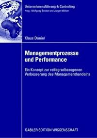 Managementprozesse und Performance - Klaus Daniel - ebook