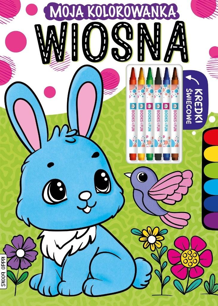 Wiosna. Moja kolorowanka - zbiorowa praca - książka