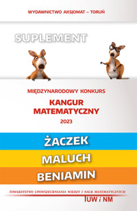Matematyka z wesołym kangurem - Suplement 2023 (Żaczek/Maluch/Beniamin) -  - książka