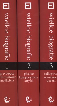 Wielkie biografie Tom 1 - 3 Encyklopedia PWN -  - książka
