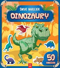 Świat naklejek Dinozaury -  - książka
