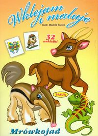 Mrówkojad Wklejam i maluję -  - książka