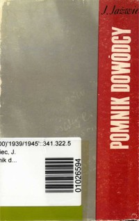 Pomnik dowódcy - Jan Jaźwiec - ebook