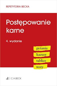 Postępowanie karne -  - książka