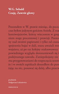 Czuję Zawrót głowy - Sebald W.G. - książka