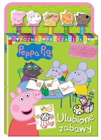 Peppa Pig Poznaj przyjaciół 1 Ulubione zabawy -  - książka