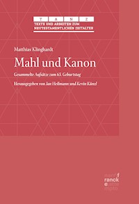 Mahl und Kanon - Matthias Klinghardt - ebook