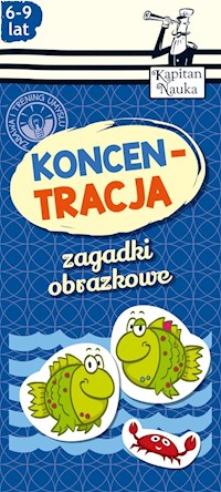 Zagadki obrazkowe Koncentracja 6-9 lat - Magdalena Trepczyńska - książka