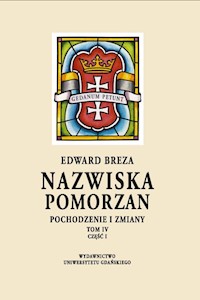 Nazwiska Pomorzan - Breza Edward - książka