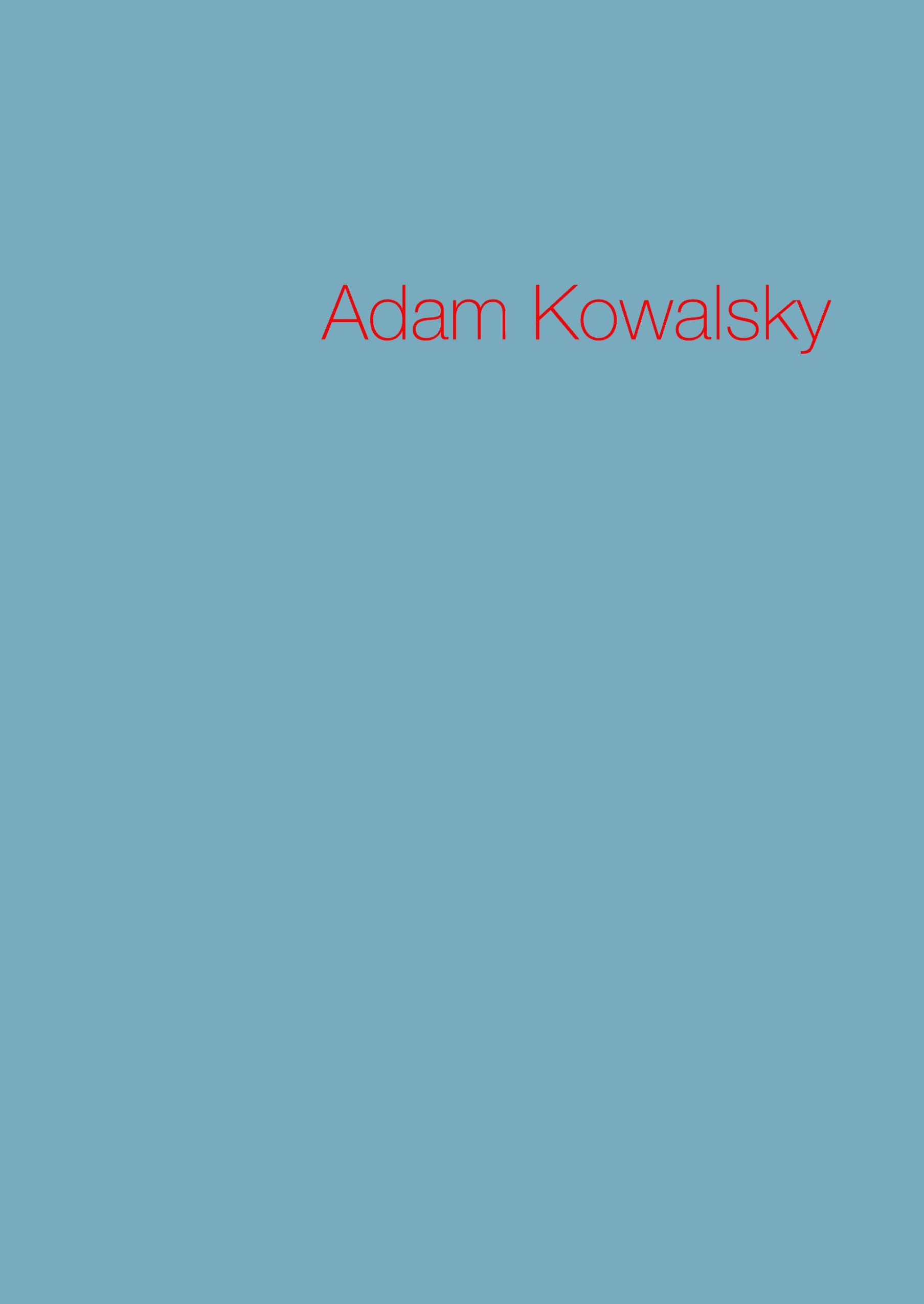 Adam Kowalsky