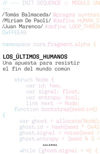 Los últimos humanos - Tomás Balmaceda - ebook