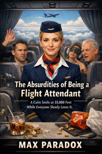 The Absurdities of Being a Flight Attendant - A Calm Smile at 35,000 Feet While Everyone Slowly Loses It - Max Paradox - ebook