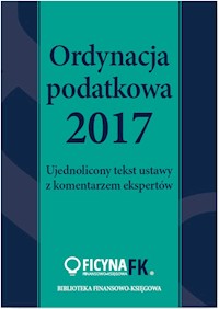 Ordynacja podatkowa 2017 -  - książka