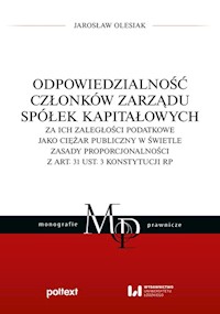 Odpowiedzialność członków zarządu spółek kapitałowych - Olesiak Jarosław - książka