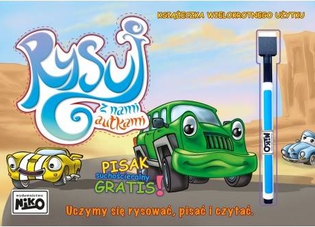 Rysuj z nami autkami - zbiorowa praca - książka