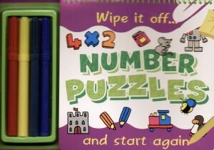 Wipe it off... Number puzzles - zbiorowa praca - książka
