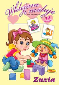 Wklejam i maluję - Zuzia - Budek Mariola - książka