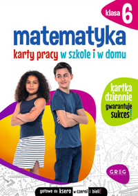 Matematyka Karty pracy w szkole i w domu Klasa 6 -  - książka