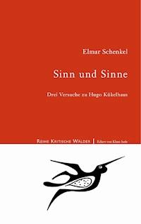 Sinn und Sinne - Elmar Schenkel - ebook