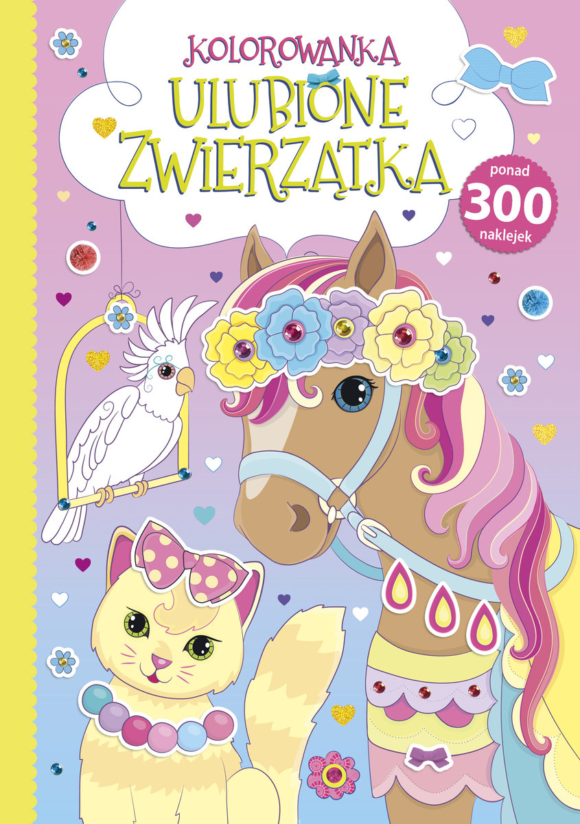 Kolorowanka Ulubione zwierzątka - zbiorowa praca - książka