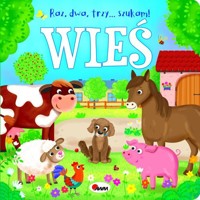 Raz dwa trzy... szukam! WIEŚ - Natalia Kawałko-Dzikowska - książka