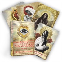 The Mary Magdalene Oracle: A 44-Card Deck & Guidebook of Mary`s Gospel & Legend - Meggan Watterson - książka