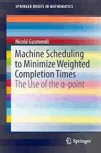 Machine Scheduling to Minimize Weighted Completion Times - Nicoló Gusmeroli - ebook