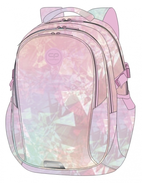 Coolpack, Plecak młodzieżowy Factor X - Tie dye (F002912) -  - książka