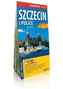 Comfort!map Szczecin i Police 1:22 000 w.2023 -  - książka