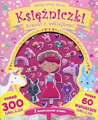 Księżniczki Scenki z naklejkami -  - książka