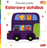 Pierwsze puzzle Kolorowy autobus -  - książka