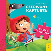Książka z puzzlami Czerwony kapturek - Kozłowska Urszula - książka